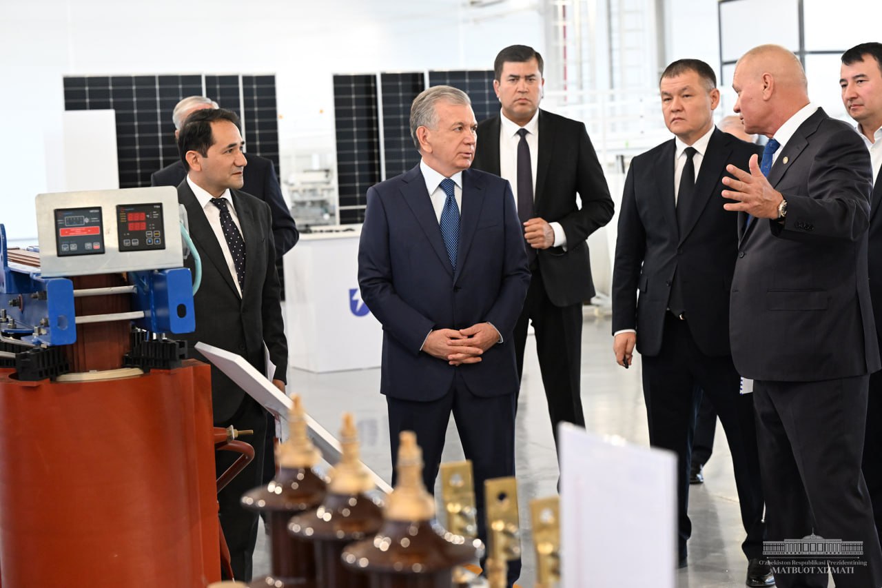 The President familiarized himself with the new project of the joint venture