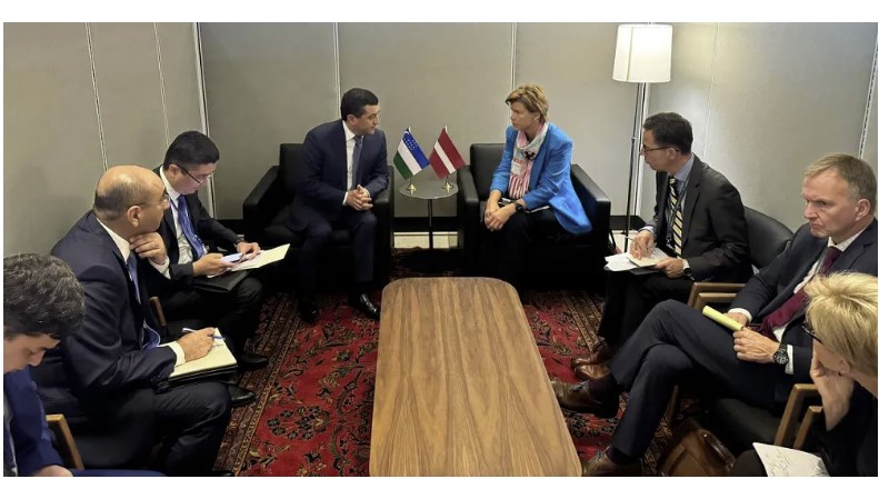 Ministers of Foreign Affairs of Uzbekistan and Latvia discussed issues on transport connectivity and logistics, IT and digital technologies, trade, and investments during their meeting in New York