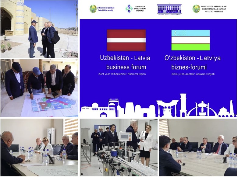 Delegation of Latvian business representatives visited Khorezm region