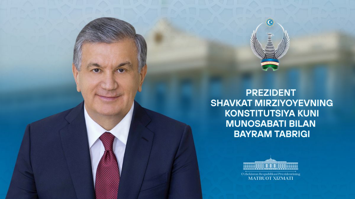 Festive greetings to the people of Uzbekistan