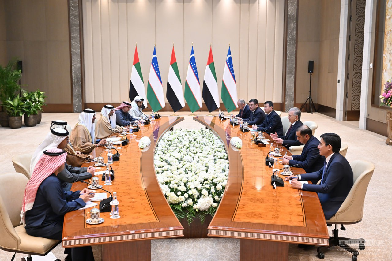 President of Uzbekistan points to the need of enriching partnership with the UAE