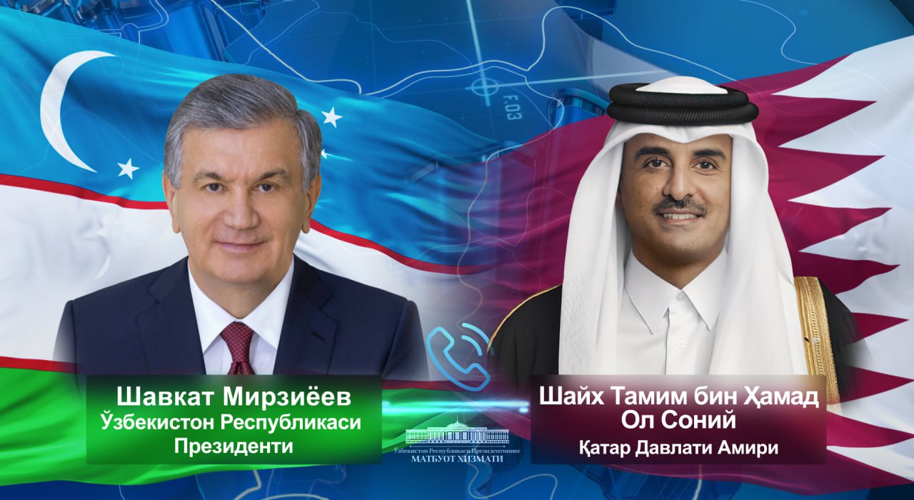 Leaders of Uzbekistan and Qatar review prospects of expanding strategic partnership