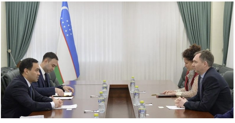 Deputy Minister of Foreign Affairs of Uzbekistan and the Ambassador of Latvia discuss the practical aspects of expanding cooperation in the field of external labor migration